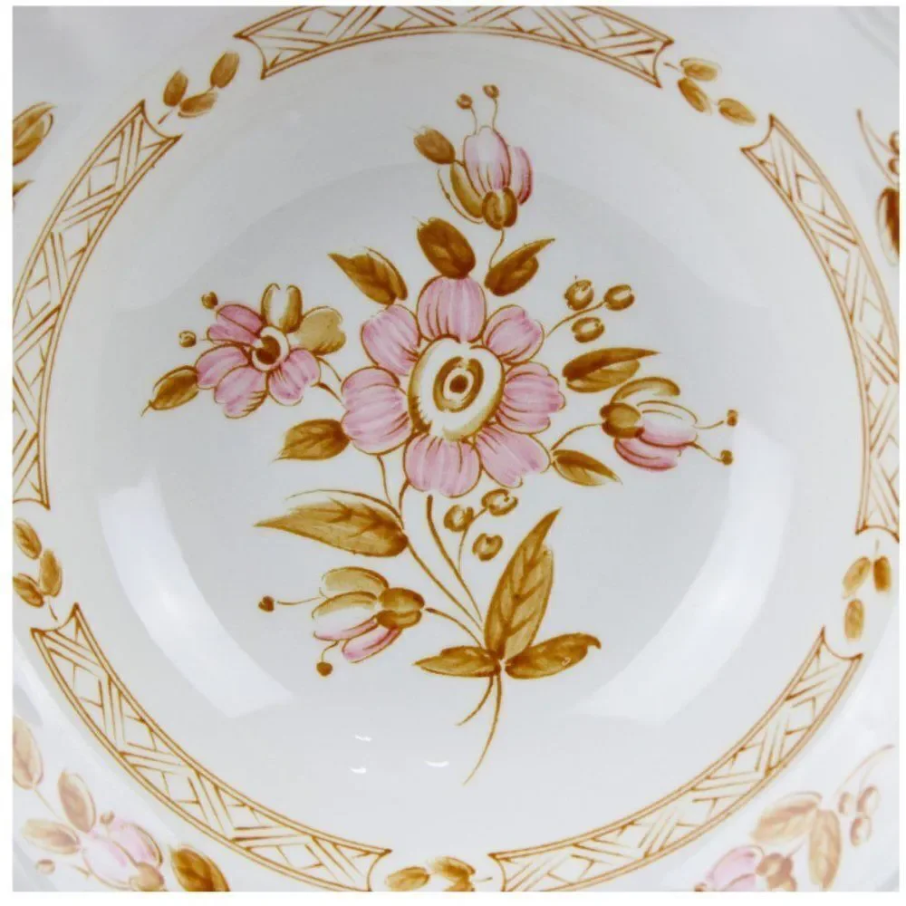 Ironstone wicker rose